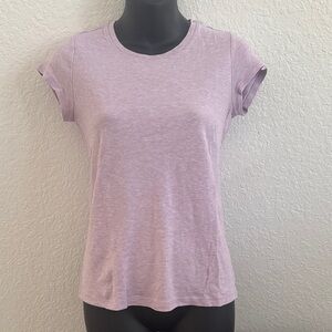Banana Republic Light Purple Short Sleeve Tee